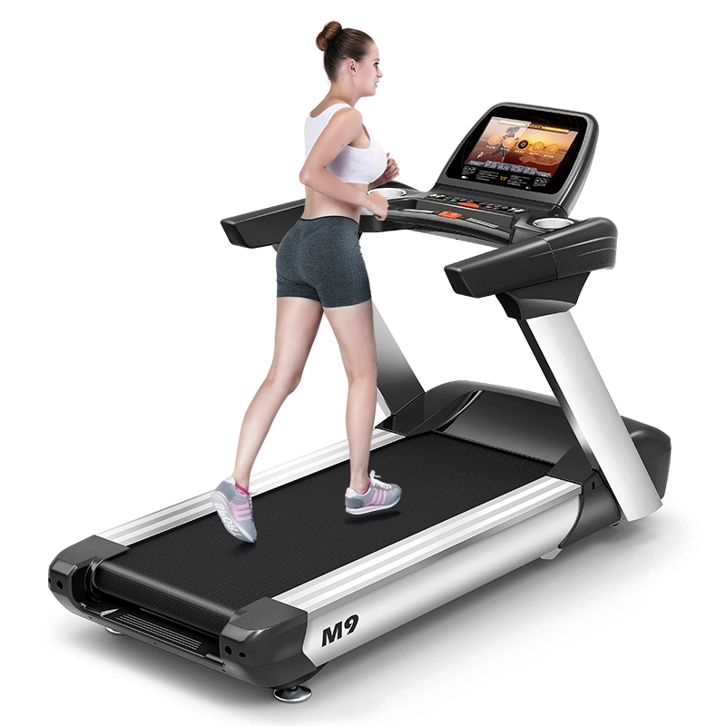 Ypoo Hot Sell Gym Fitness Equipment Premium Running Machine Touch Cinta de andar comercial de pantalla