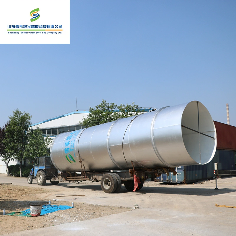 Shelley Feed Silo China Corn Silage Silo Supplier Corn Grits Corn Flour Galvanized Steel Grain Silos