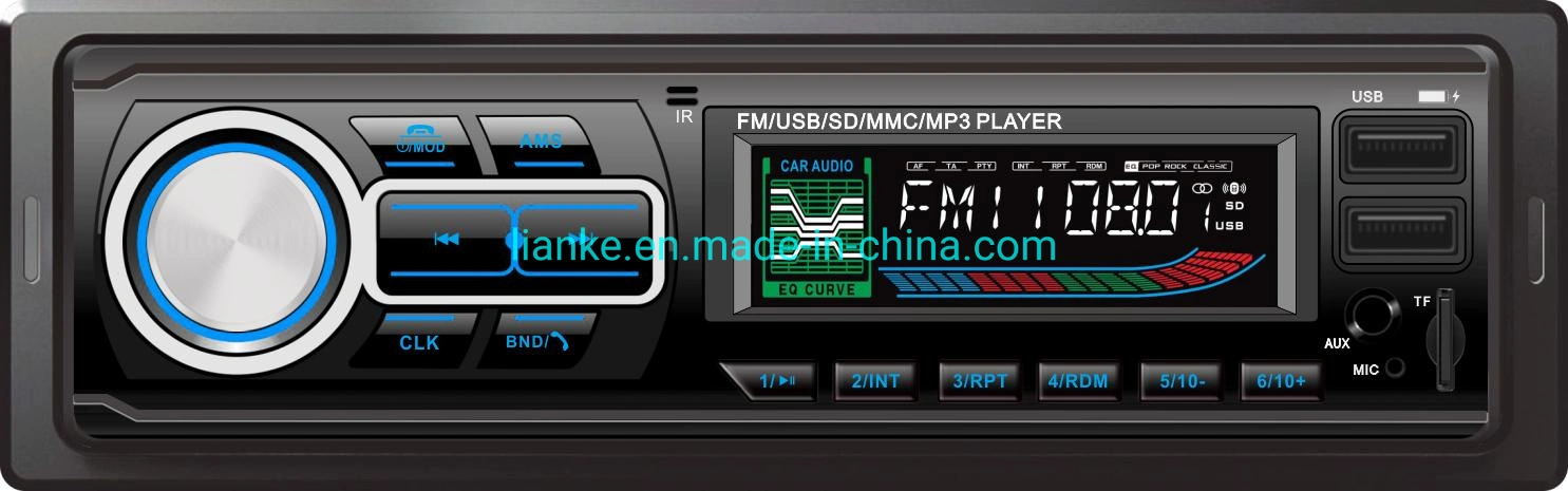 Wholesale/Supplier Car Multimedia 1 DIN MP3 Audio Player