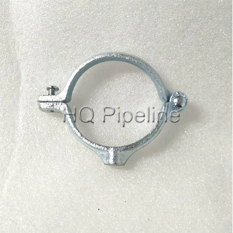 Galvanized Pipe Clamp Malleable Iron Split Ring Hangers