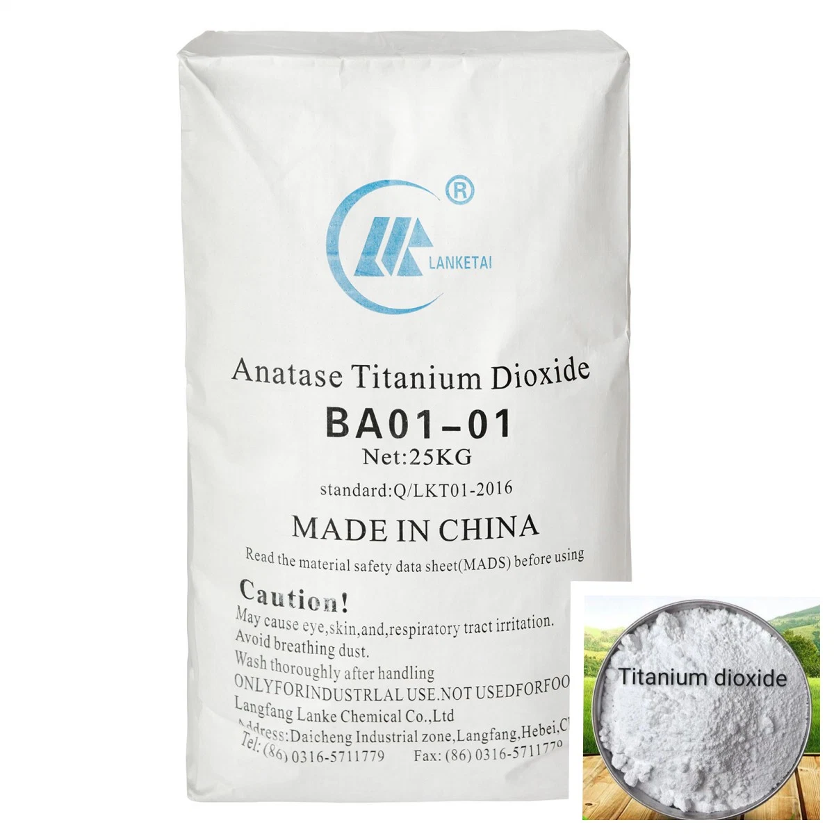 Wholesale/Supplier Price Anatase Grade/Rutile Grade Titanium Dioxide Chemical Pigment Powder Ceramic Pigment