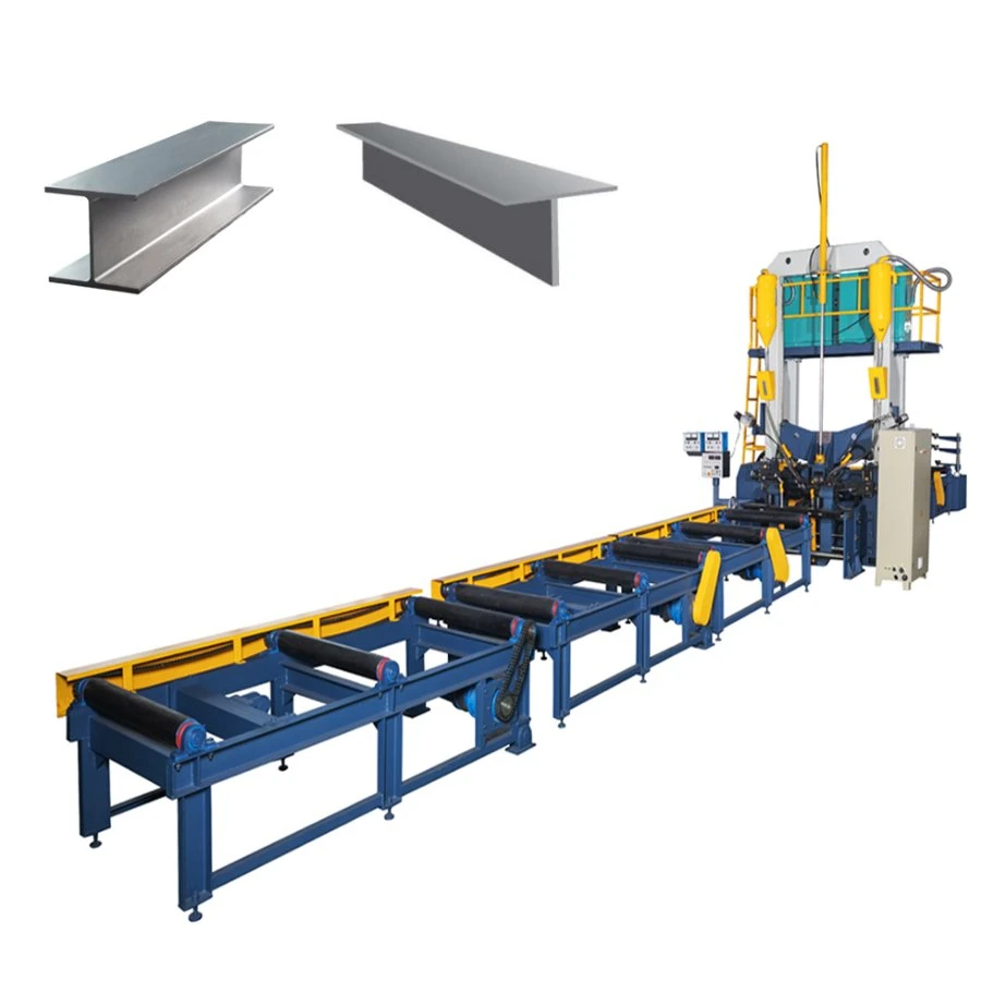 Fortement recommandé de faisceau de machine à souder H Structure en acier automatique pour la ligne de production tout en un