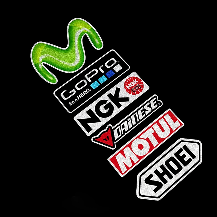 High-End Quality Transfer Sticker Decal Sticker Eco-Friendly Vinyl Decal for Motorcycle Helmet