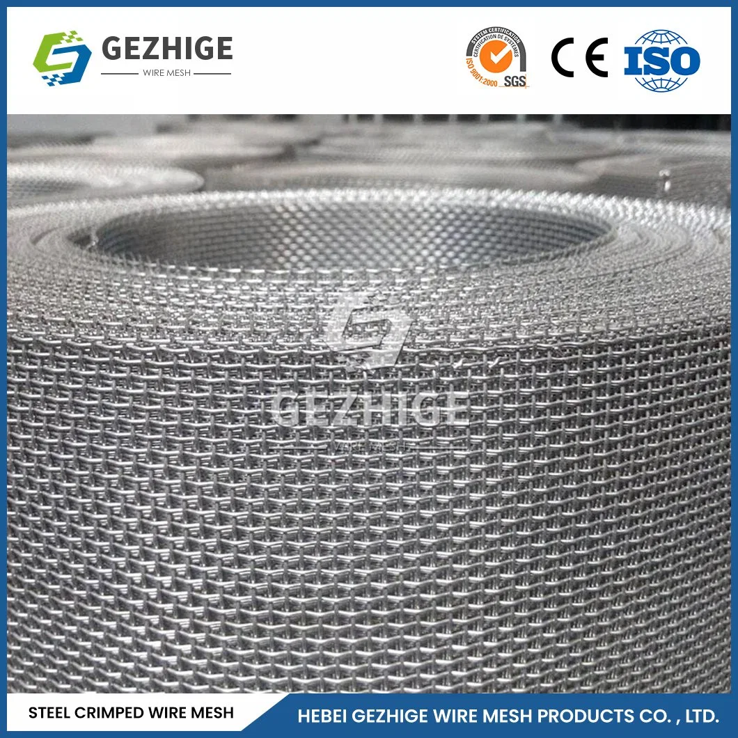 Gezhige Stainless Steel Wire Mesh Security Screen Mesh Suppliers Dutch Woven Wire Mesh China Coal Crimped Wire Mesh