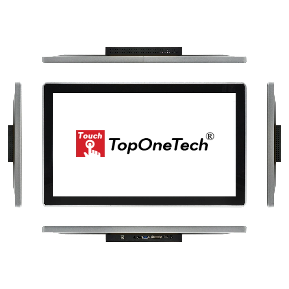 Toponetech 23.8 Inch Open Frame Industrial Multi Touch Screen Monitor China Manufacturer Custom Display