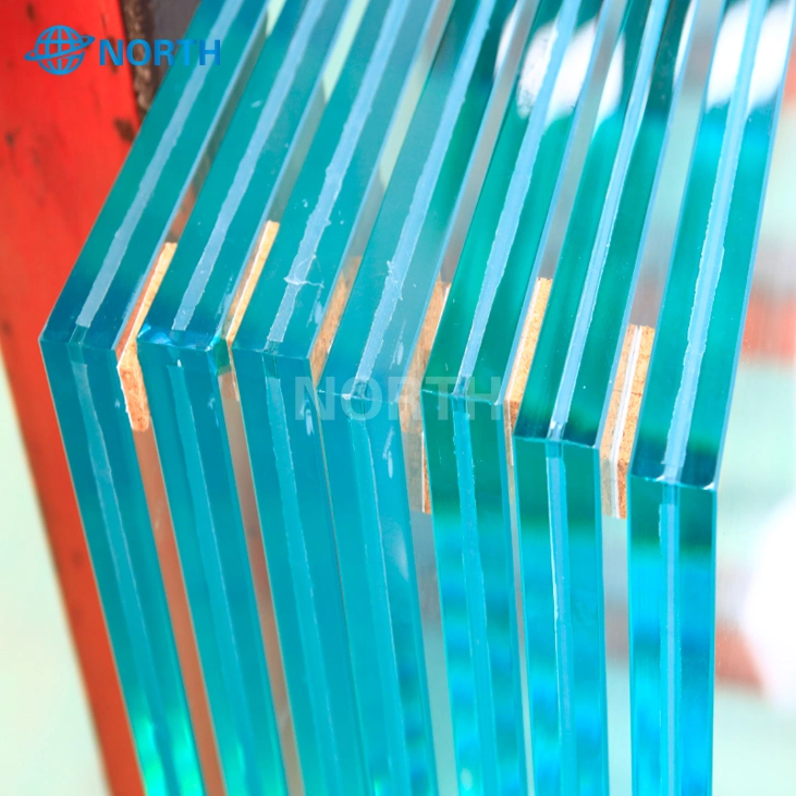 Multi Layers Low Iron Laminated Glass with Sgp