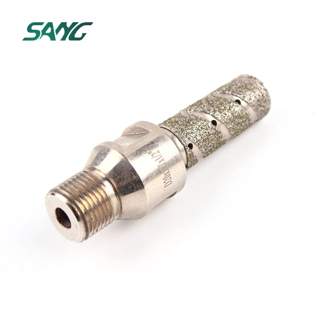 Sang Electroplated Diamond Finger Bits for Marble, CNC Finger Bit