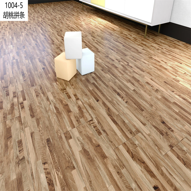 Planches de revêtement de sol en vinyle PVC Pierre étanche Spc ignifugé Flooring 7*48pouce à la recherche Cliquez sur carreaux en bois