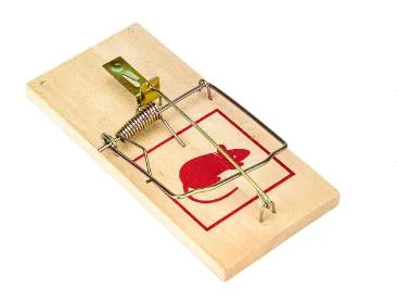 Plastic Mouse Trap Portable Small Mice Trap Fast Action Strong Power