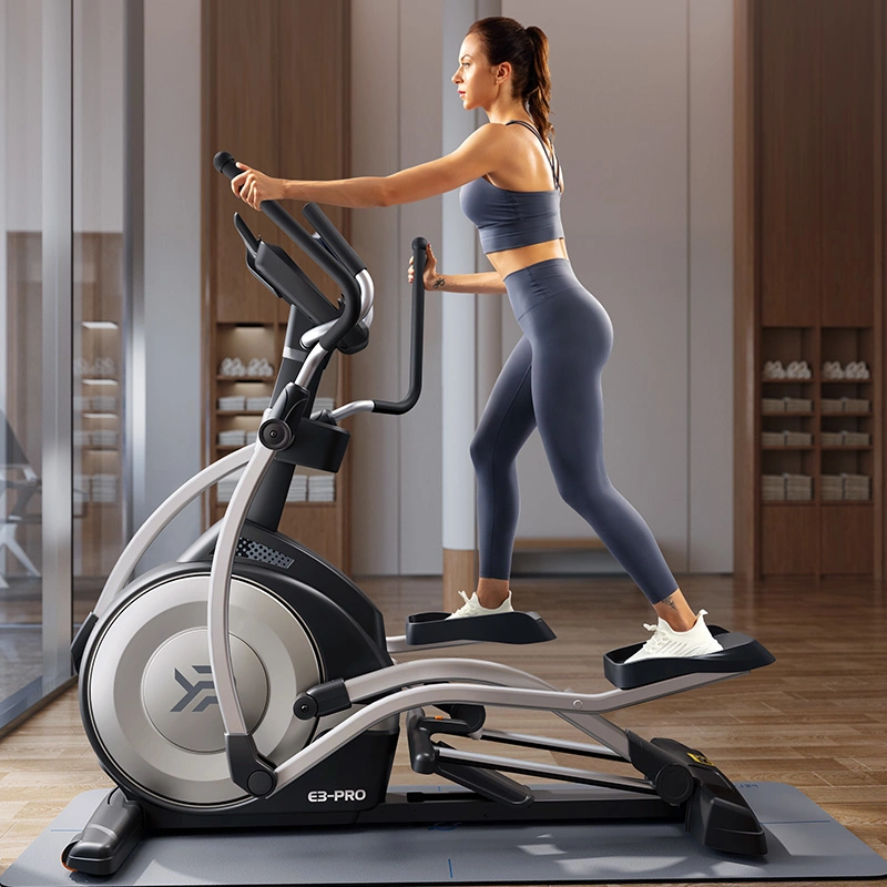 Equipamento de fitness de utilização doméstica Ypoo Exercício Treinador elíptico novo ginásio máquina elíptica E3