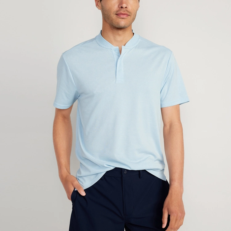 Men's Custom Logo Plain Short Sleeve Shirts Golf Tees Men's Polo Shirts