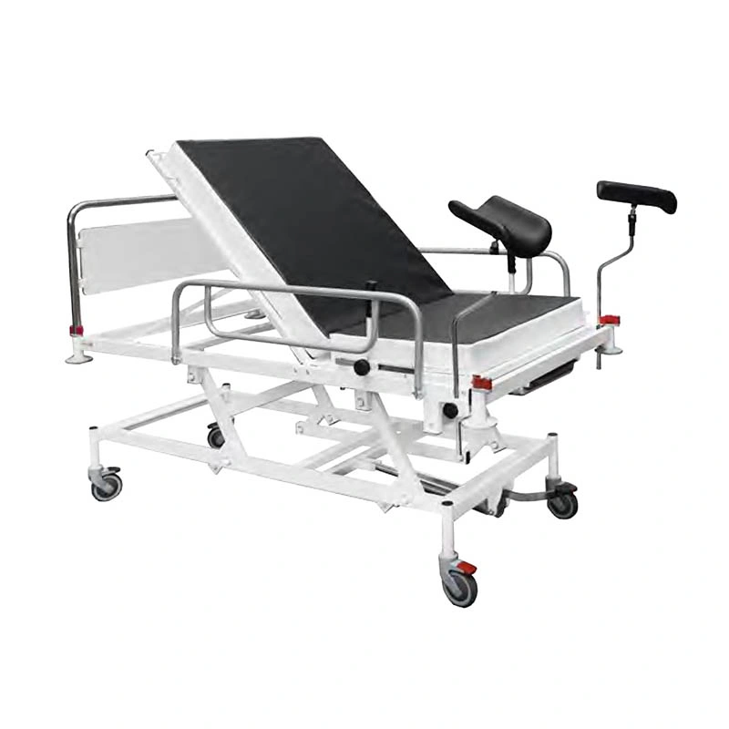 Mc-H03 Mobile Hospital Furniture Hydraulic Gynecological Obstetric Delivery Bed with Castors