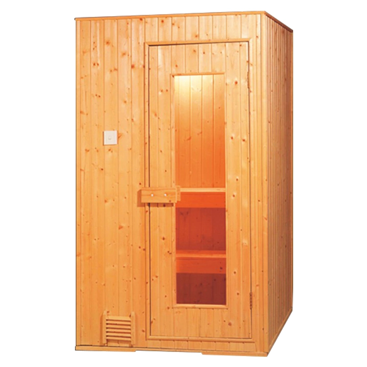 Venta caliente de vapor de madera de pino Finlandia Mini Sauna (SR117)