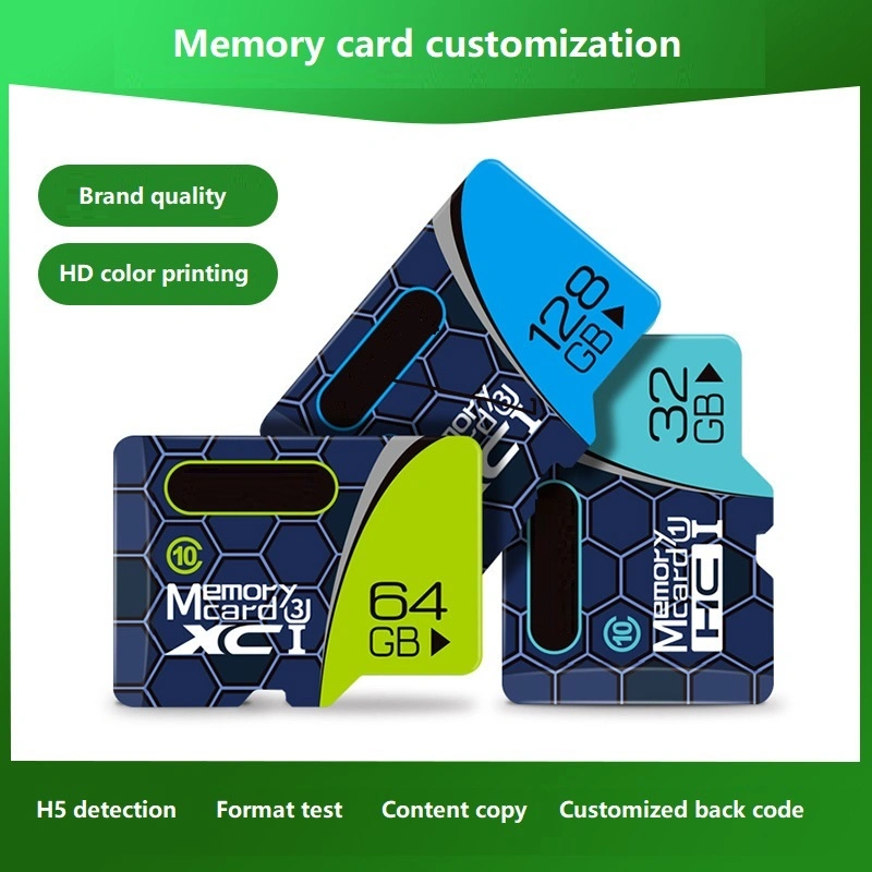 Top Sales 100% Original Custom Logo TF Card 8GB 16GB 32GB 64GB 128GB 256GB 512GB Memory Cards