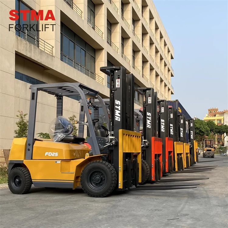 Factory Sale Fork Lift Machine 2.5 Ton 3 Ton 4 Ton Logistics Forklift Truck with Free Gift Spare Parts