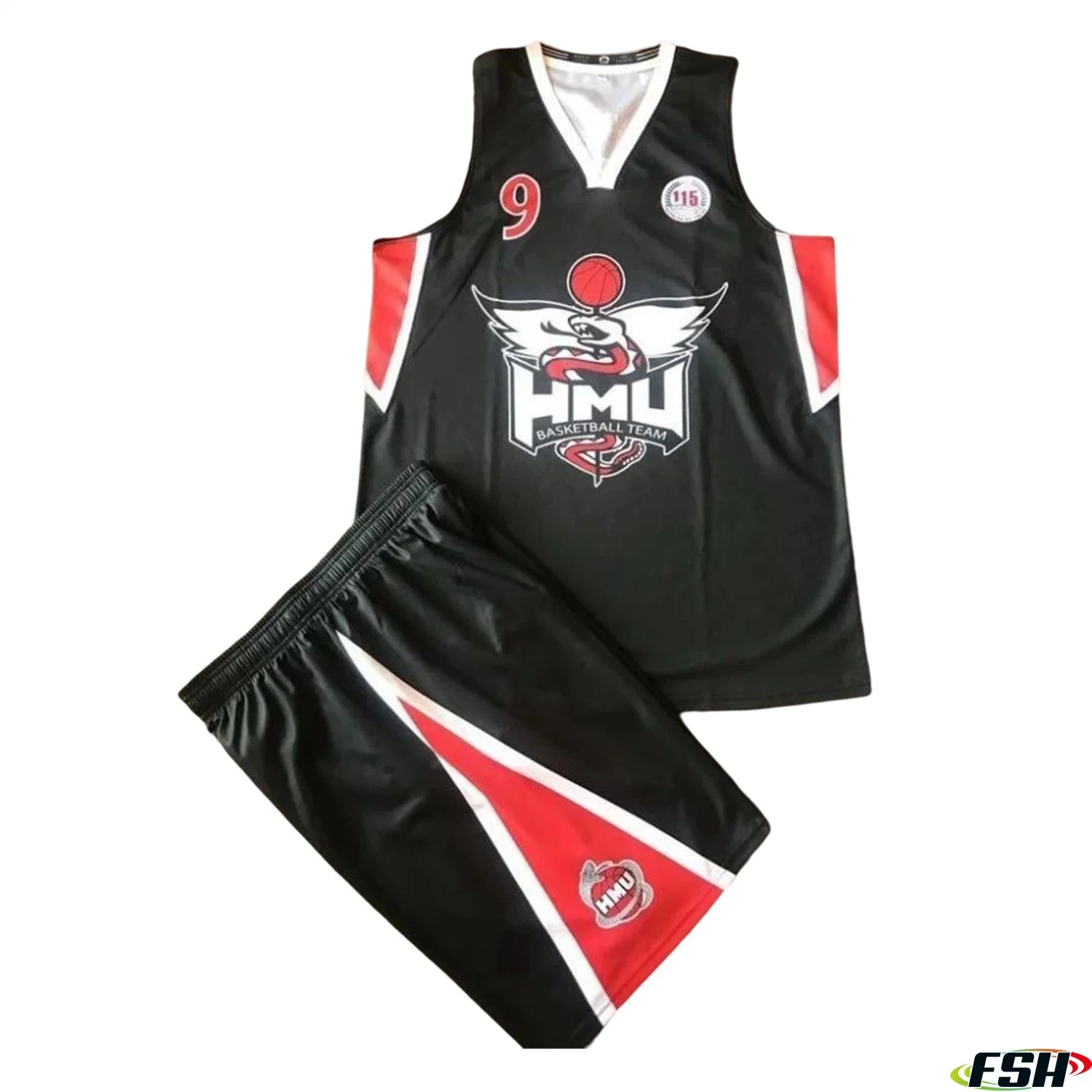 Großhandel/Lieferant Teamwear Unisex Maßgeschneiderte Sublimierte Basketball Jersey Shorts Uniform