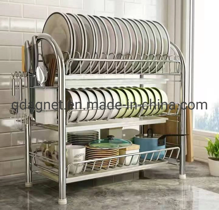 Home Used Kitchen Cabinet Accessory Base Unit Storage Basket Organizing Storage Wire Basket Sauces Seasoning Storage Steel Rack