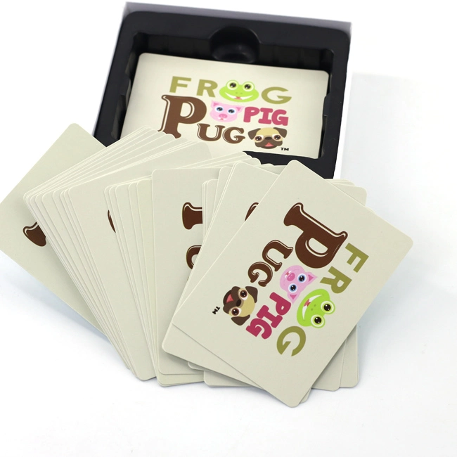 Custom Card Game Printing Playing Card Customized Logo Printed Game Cards for Children Wholesale/Supplier