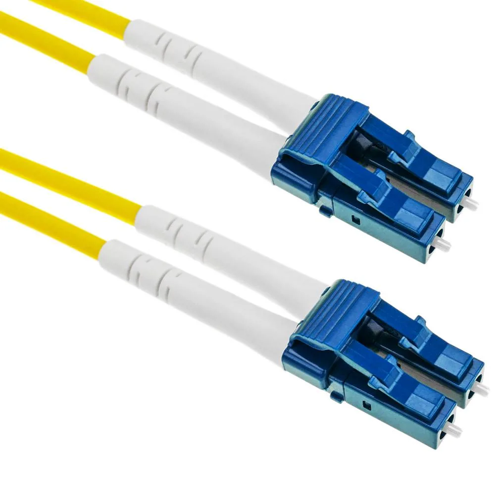 Cable de conexión de fibra óptica LC/PC A LC/PC monomodo dúplex 9/125 de 2m