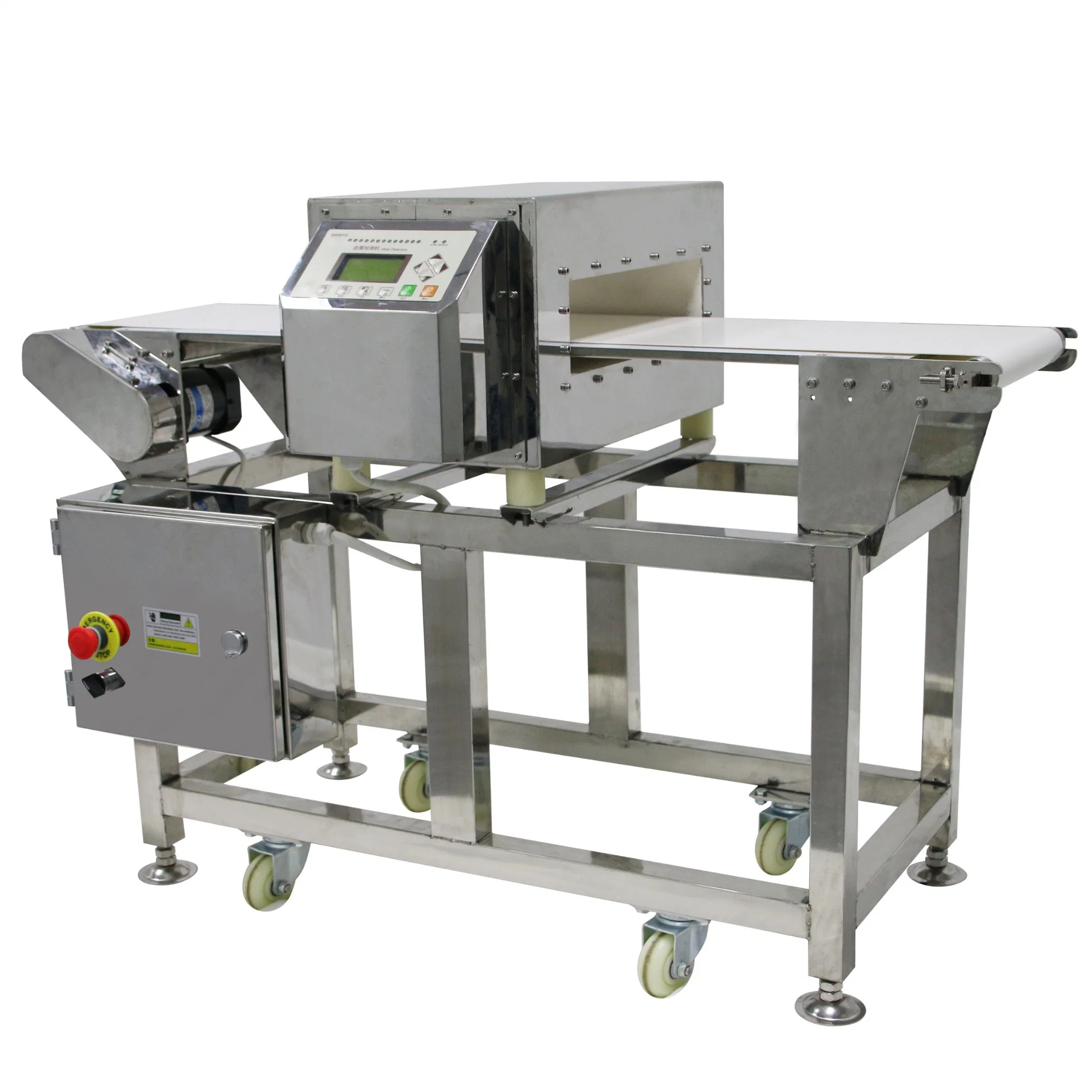 Detector de metales automático para la industria procesadora de alimentos