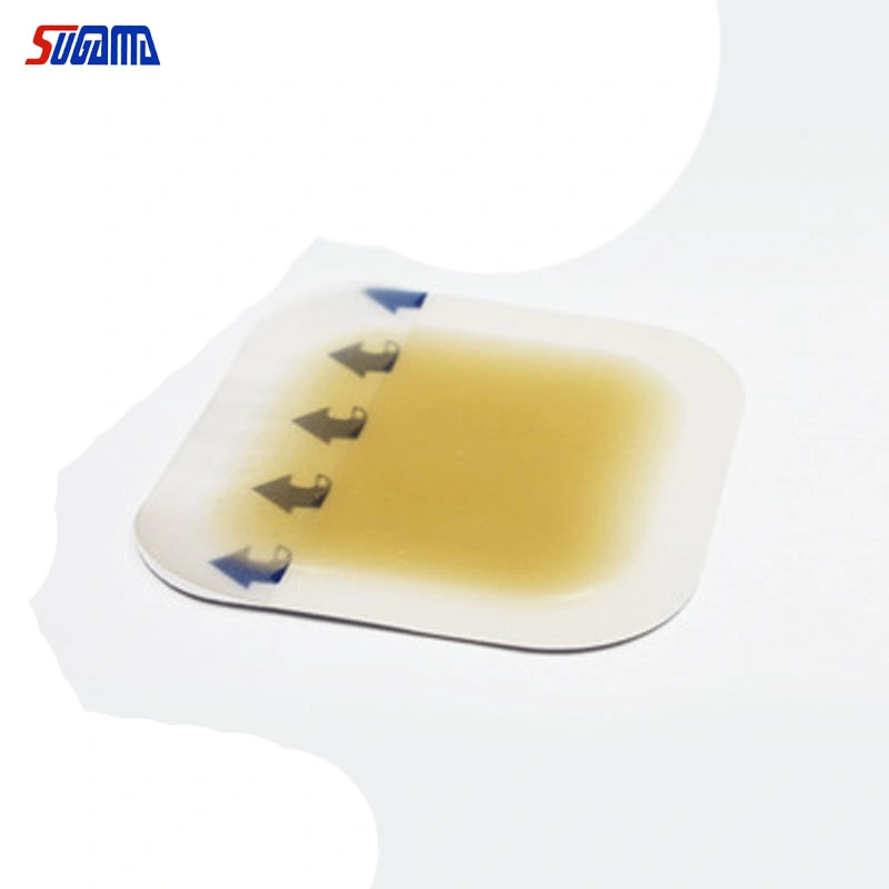 Medical Sterile Adhesive Waterproof Hydrocolloid Wound Dressing Bordered 29X55mm