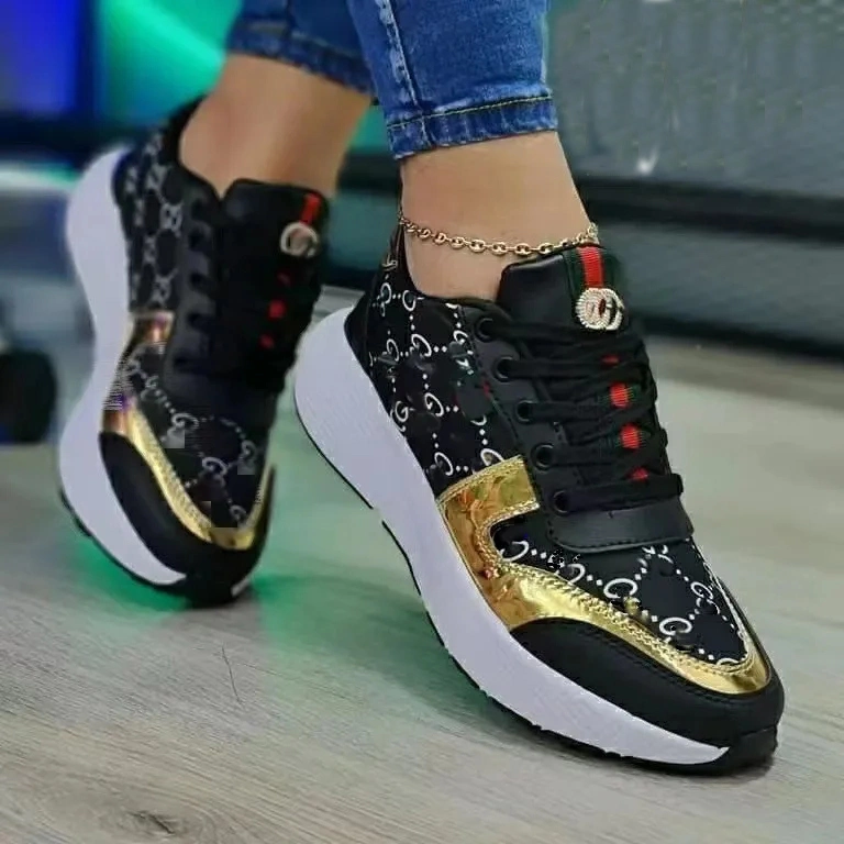 Hot Selling Ladies Women Flat Casual Shoes Running Shoes