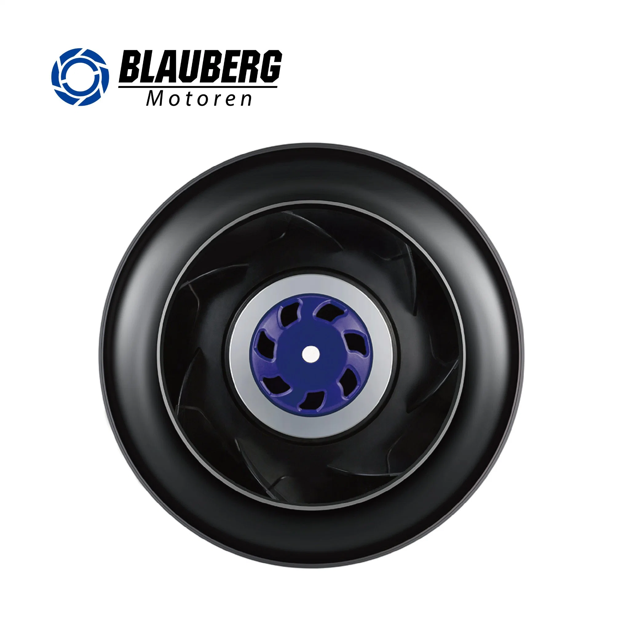 Moteur à rotor externe Blauberg 115V 225mm de diamètre Super silencieux en plastique pour le matériel de nettoyage du ventilateur centrifuge avec UL