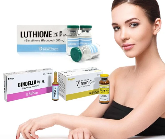 Hot Sale Korea Cindella Glutathion Vitamin C IV Injection for Whitening Glutathione Injection Lothione