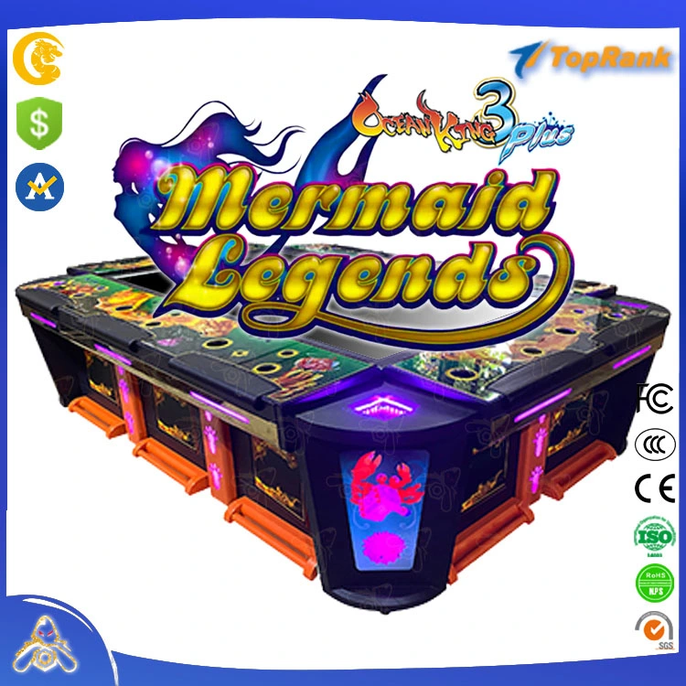 Factory Directly Sale High Holding 10 Players Fish Arcade Game Ocean King 3 Plus Mermaid Legends