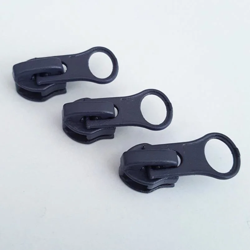 Custom Alloy Slider, Environmentally Friendly Paint Zipper Slider, Zp1007