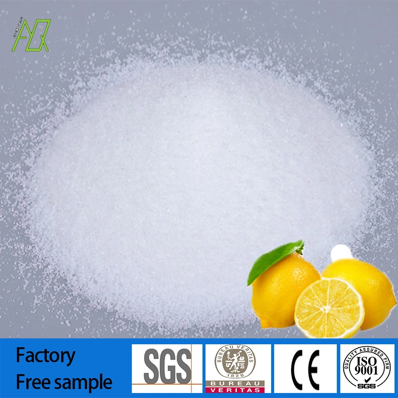La parte superior de grado alimentario Nº CAS 6132-04-3/citrato de sodio anhidro Mono/citrato trisódico/citrato trisódico dihidrato