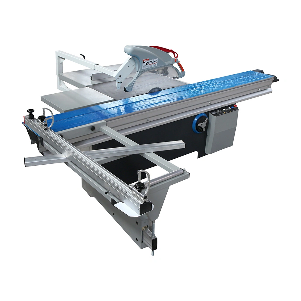 Automatic Blade Lifting Table Saw Machine Precision Sliding Panel Saw with Protective Hood