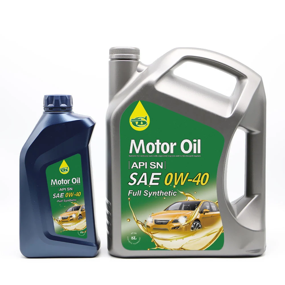 Carro fabricado com óleo de motor totalmente sintético 5W-30 SN EAU da Armour Lubrificação ideal do óleo eficiência melhorada do combustível