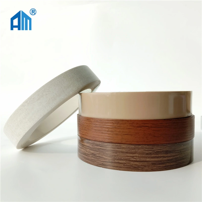 Guangzhou Factory Supply 0.5mm High quality/High cost performance  Wood Grain Furniture PVC Edge Banding