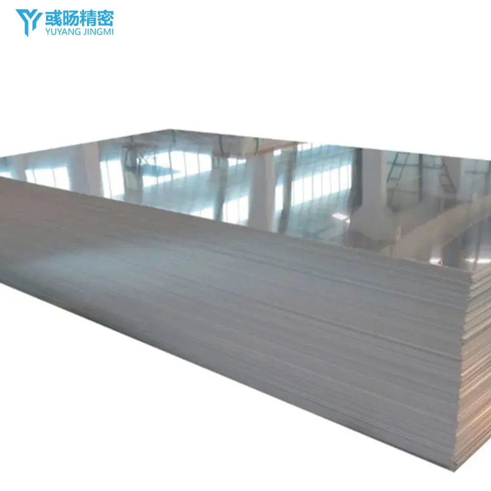 High Strength Hard 6061 6063 Aluminum Sheet Custom Thickness 1mm 3mm 5mm Building Material