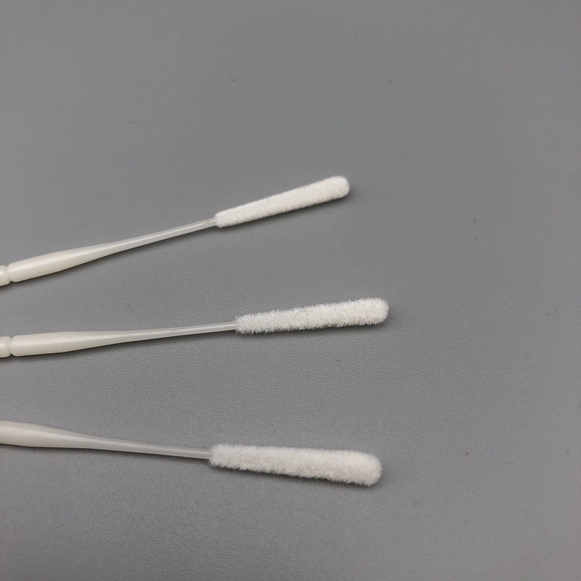 Factory Supply Disposable Sterile Flocked Nasal Swab Nasopharyngeal Anterior Nares Swabs