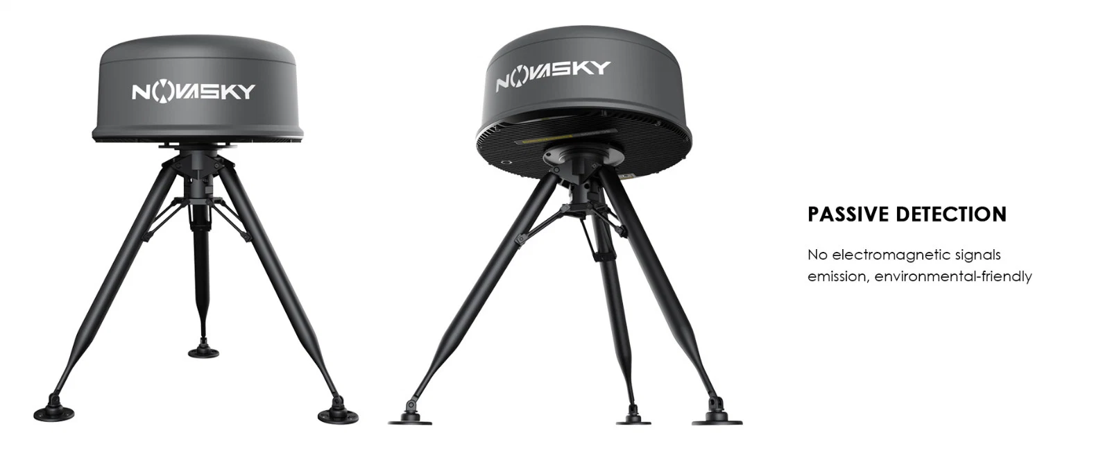 Novasky Anti Drone Jammer with a Two-Dimensional Swivel Table and Dual Camera