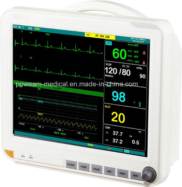15.1" LCD Monitor de Paciente (POWEAM Multi-Parameter 2000E)