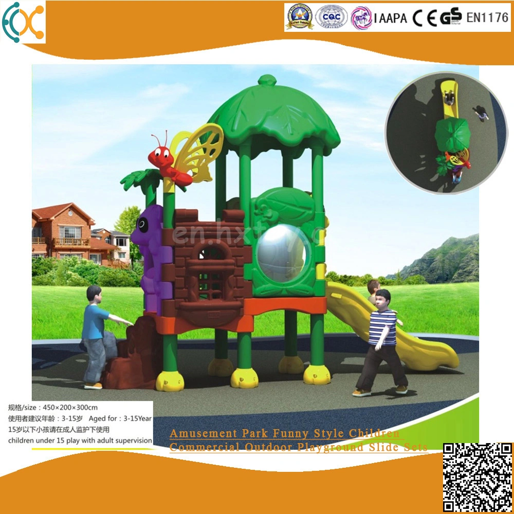 Amusement Park Funny Style Children Commercial Outdoor Playground Slide Sets