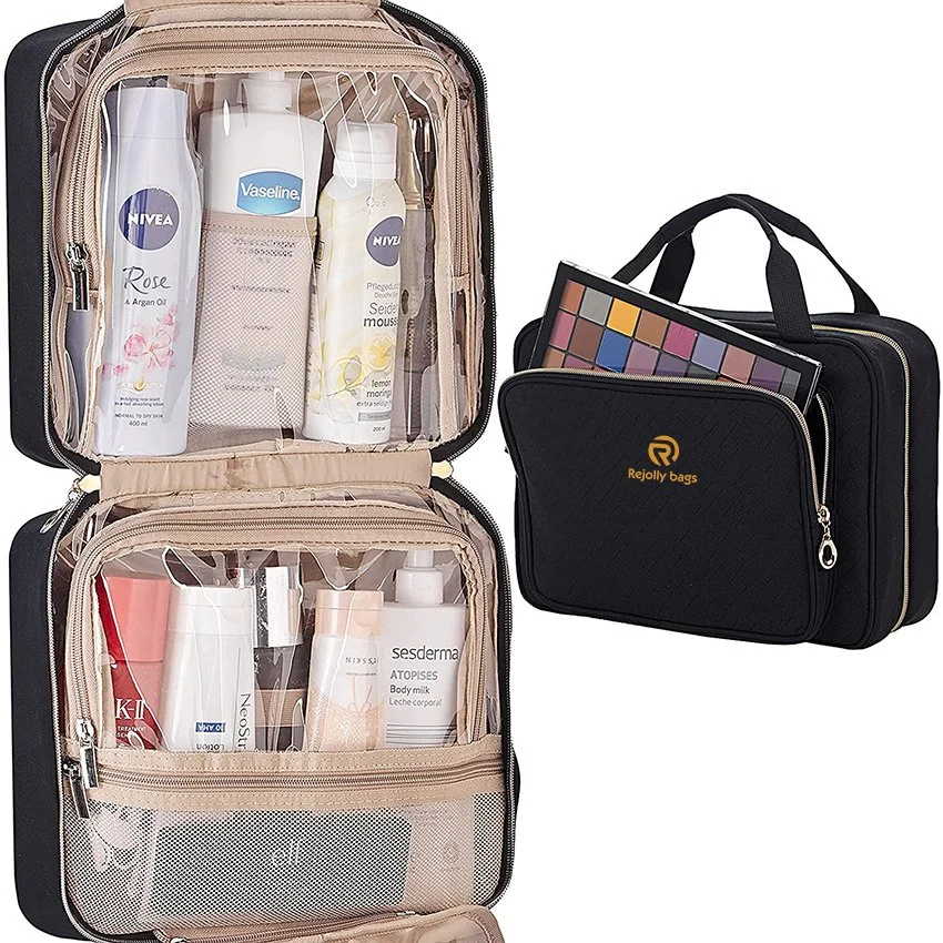Hängende Reise-Toiletry Bag Organizer, große Make-up Kosmetische Fall für Badezimmer Dusche Toilettebeutel