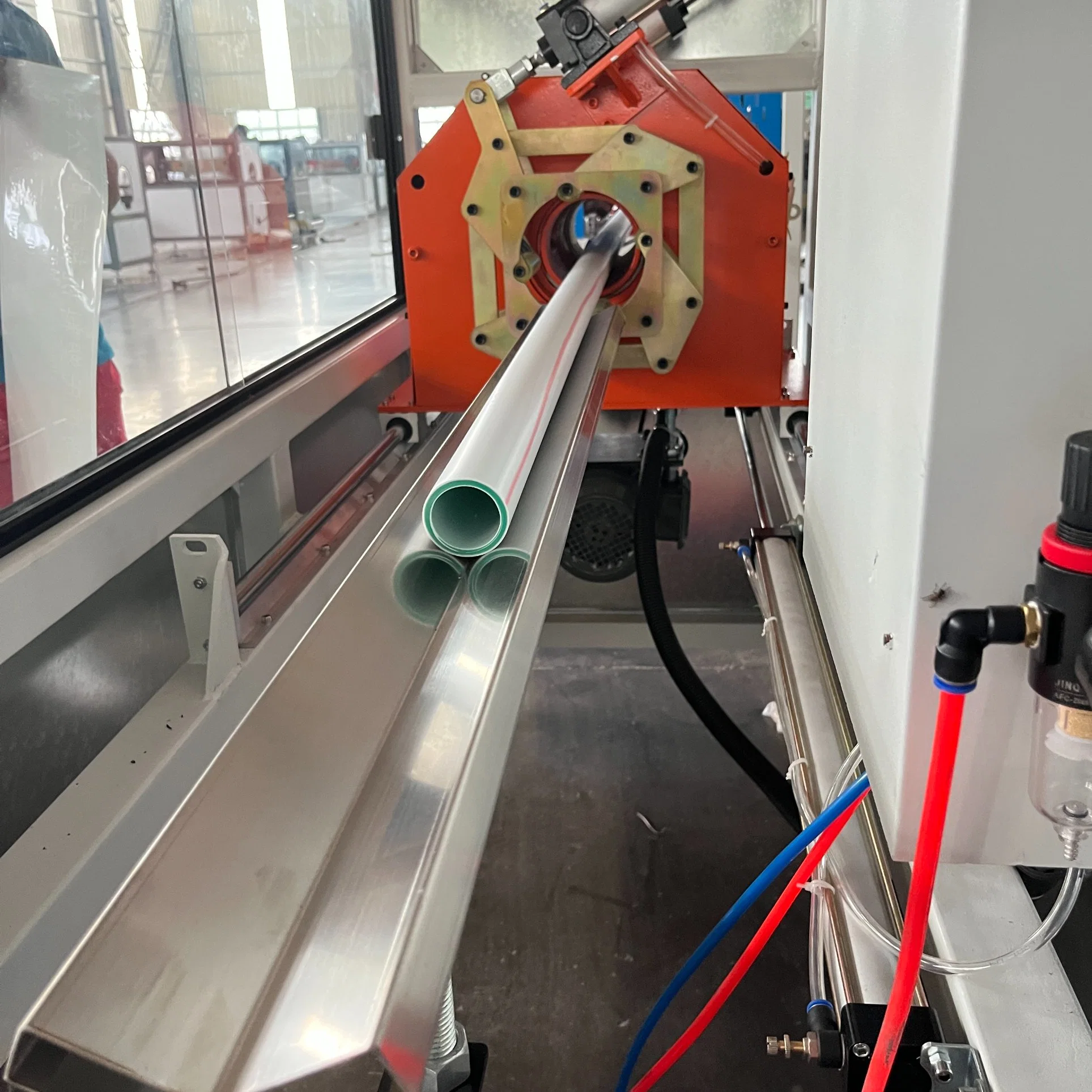 20~110mm PPR PE HDPE Pipe Extruder Making Machine Two Three Layers Plastic Pipe Tubes Extrusion