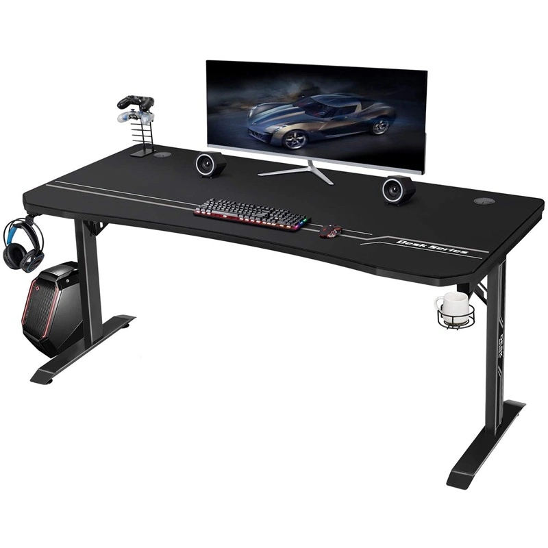 Luxury I-Shaped Removable Study Desk Home Office Gaming Computer Desk