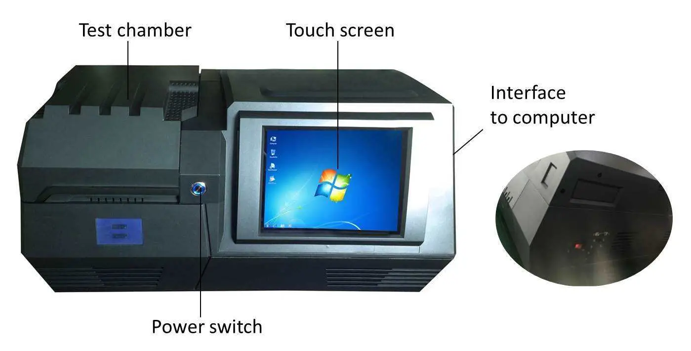 El modelo económico de Exf8200 Oro Analizador Xrf de metales preciosos para las pruebas de Metal Joyería