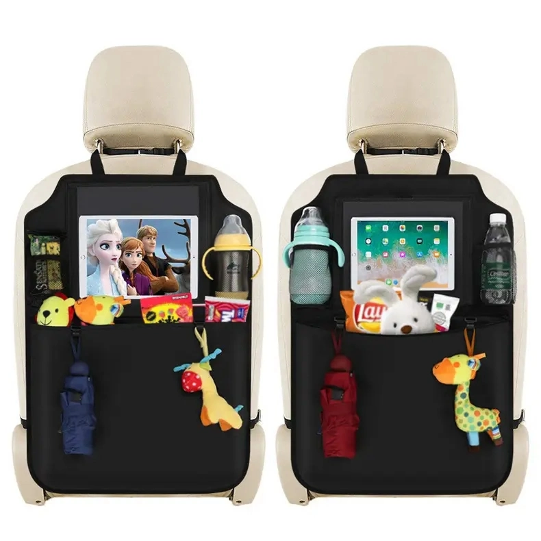 High quality/High cost performance  Touch Screen Tablet Holder Oxford Fabric Car Backseat Organizer