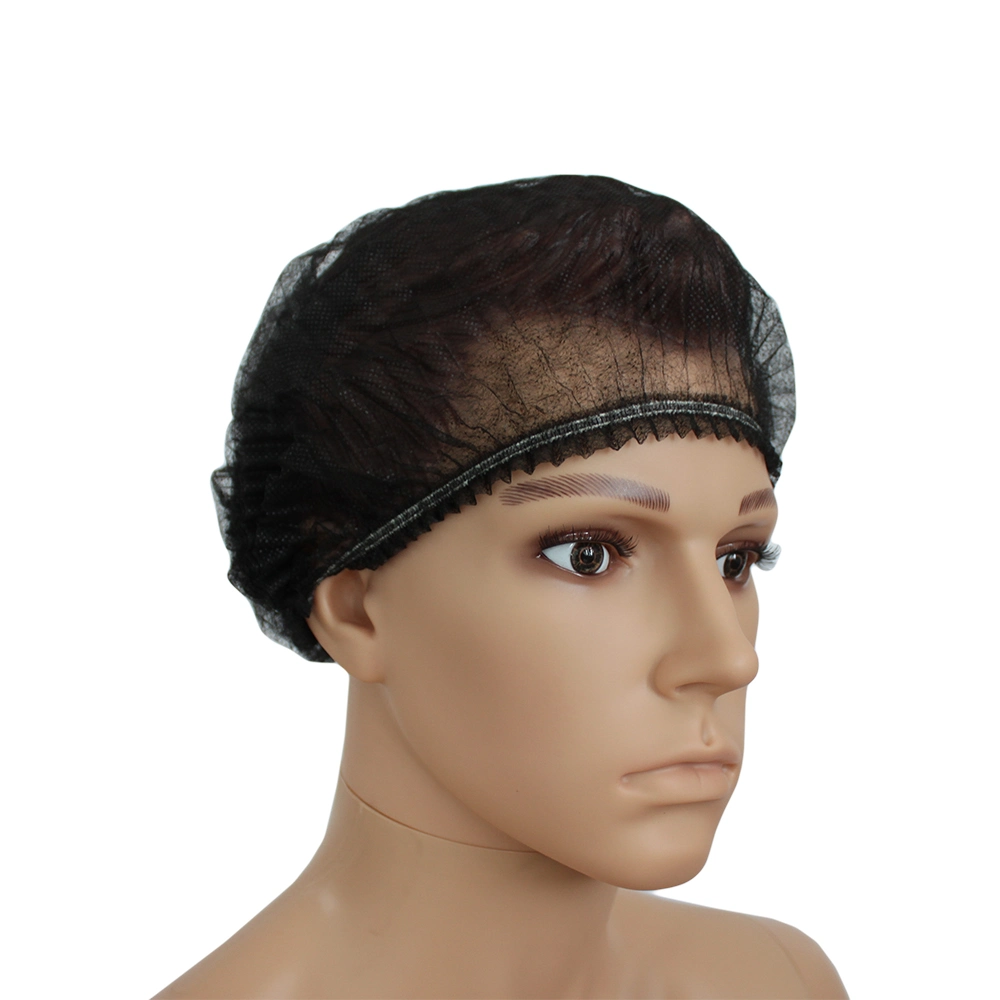 Disposable Mob Caps Clip Cap Bouffant Cap Hairnet Head Cover
