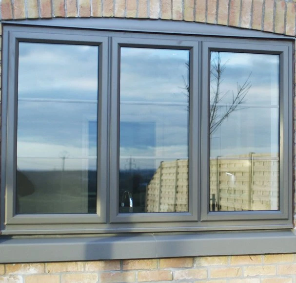 Double Glass with Hardware Aluminum Frame Windows