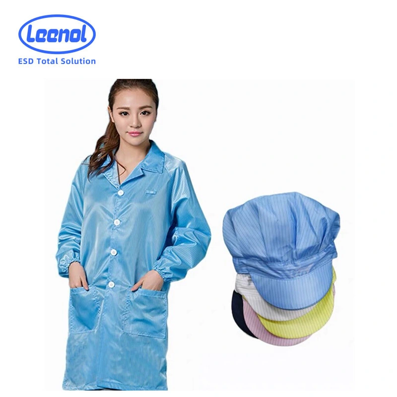 Leenol Protective Coveralls Anti-Static Fabric ESD Clothing Work Uniform