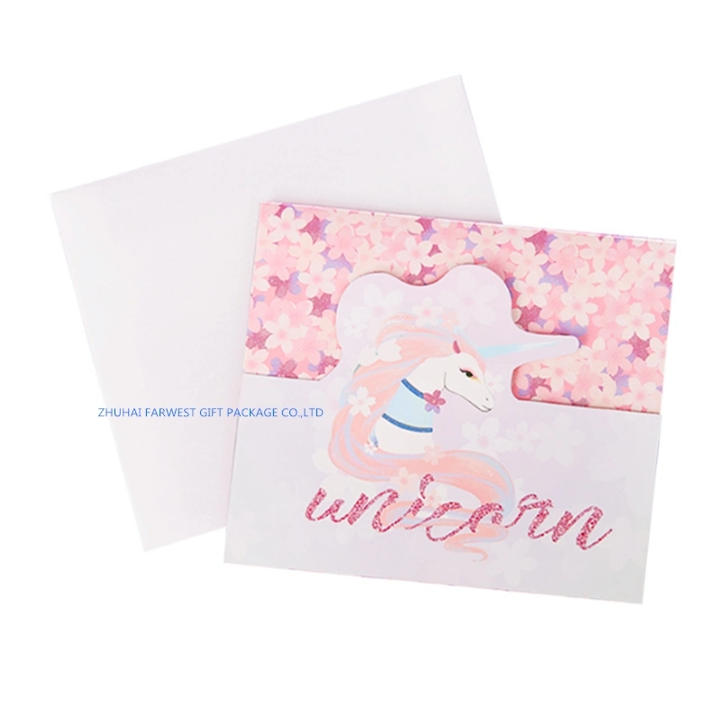 Good Design Printing Paper Cards Greeting Cards Wholesale/Supplier with Printed Envolpe
