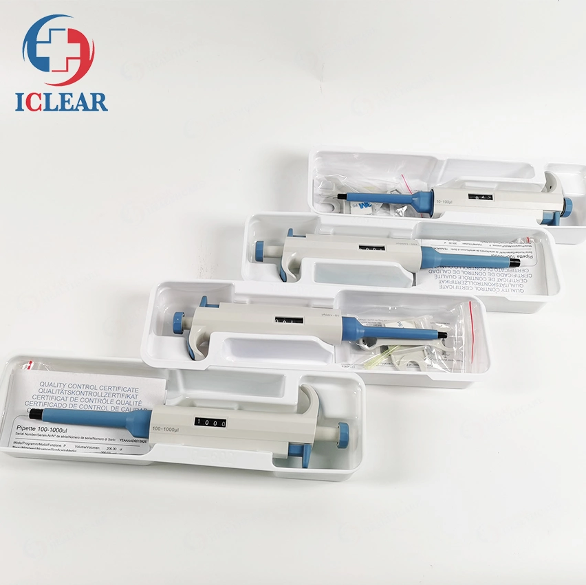 0.5-5000UL Lab Variable Volume Pipette Single Channel Dispensing Pipette