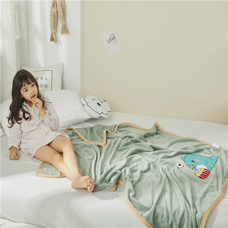 Couverture de dessin-animé pour enfants Blanket de climatisation de flanelle NAP